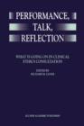 Image for Performance, Talk, Reflection