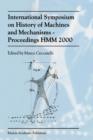 Image for International Symposium on History of Machines and MechanismsProceedings HMM 2000