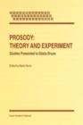 Image for Prosody: Theory and Experiment