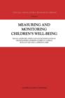 Image for Measuring and monitoring children&#39;s well-being