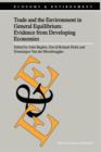 Image for Trade and the environment in general equilibrium  : evidence from developing economies