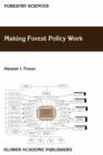Image for Making Forest Policy Work