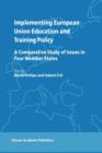 Image for Implementing European Union Education and Training Policy