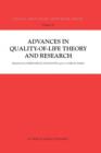 Image for Advances in Quality-of-Life Theory and Research