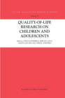 Image for Quality-of-life research on children and adolescents