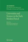 Image for Universities and Science in the Early Modern Period