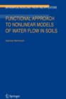 Image for Functional approach to nonlinear models of water flow in soils