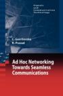 Image for Ad-Hoc Networking Towards Seamless Communications