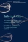 Image for Interactions : Mathematics, Physics and Philosophy, 1860-1930