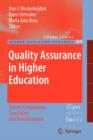 Image for Quality Assurance in Higher Education : Trends in Regulation, Translation and Transformation