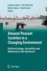 Image for Amazon Peasant Societies in a Changing Environment : Political Ecology, Invisibility and Modernity in the Rainforest