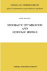 Image for Stochastic Optimization and Economic Models