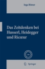 Image for Das Zeitdenken bei Husserl, Heidegger und Ricoeur : 196