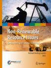 Image for Non-renewable resource issues  : geoscientific and societal challenges