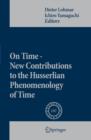 Image for On time -: New contributions to the Husserlian phenomenology of time : 197