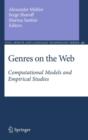 Image for Genres on the Web : Computational Models and Empirical Studies