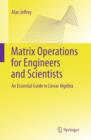 Image for Matrix Operations for Engineers and Scientists: An Essential Guide in Linear Algebra