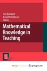 Image for Mathematical Knowledge in Teaching