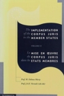 Image for The Implementation of the Corpus Juris in the Member States