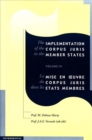 Image for The Implementation of the Corpus Juris in the Member States : v. 3