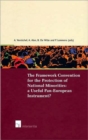 Image for The Framework Convention for the Protection of National Minorities