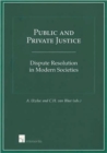 Image for Public and Private Justice : Dispute Resolution in Modern Societies