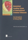 Image for Annotated Leading Cases of International Criminal Tribunals : The International Criminal Tribunal for Rwanda 2004