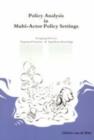 Image for Policy Analysis in Multi-actor Policy Settings