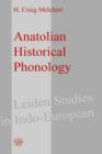 Image for Anatolian Historical Phonology