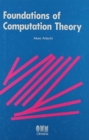Image for Foundations of Computation Theory