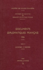 Image for Documents Diplomatiques Francais : 1956 - Tome III (24 Octobre - 31 Decembre)