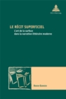 Image for Le Recit Superficiel