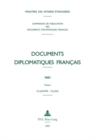 Image for Documents Diplomatiques Francais : 1921 - Tome I (16 Janvier - 30 Juin)