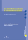 Image for Les Administrations Nationales Et La Construction Europeenne