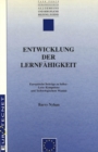 Image for Entwicklung Der Lernfahigkeit