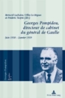 Image for Georges Pompidou, Directeur de Cabinet Du General de Gaulle