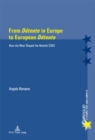 Image for From dâetente in Europe to European dâetente  : how the West shaped the Helsinki CSCE