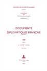 Image for Documents Diplomatiques Francais : 1968 - Tome I (1er Janvier - 29 Juin)