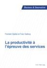 Image for La Productivite A l&#39;Epreuve Des Services