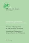 Image for Formation et dâecomposition des âEtats en Europe au 20e siáecle