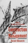 Image for Construction and Management: Recent Advances