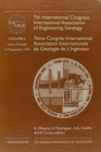 Image for 7th International Congress International Association of Engineering Geology, volume 5 : Proceedings / Comptes-rendus, Lisboa, Portugal, 5-9 September 1994, 6 volumes