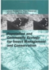 Image for Population and Community Ecology for Insect Management and Conservation