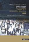 Image for Proceedings of the BIVEC-GIBET Transport Research Day 2009