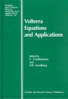 Image for Volterra Equations and Applications
