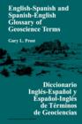 Image for English-Spanish and Spanish-English Glossary of Geoscience Terms