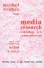 Image for Media research  : technology, art, communication