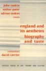 Image for England and its Aesthetes