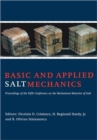 Image for Basic and Applied Salt Mechanics : Proceedings of the 5th Conference on Mechanical Behaviour of Salt, Bucharest, 9-11 August 1999