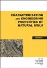 Image for Characterisation and Engineering Properties of Natural Soils